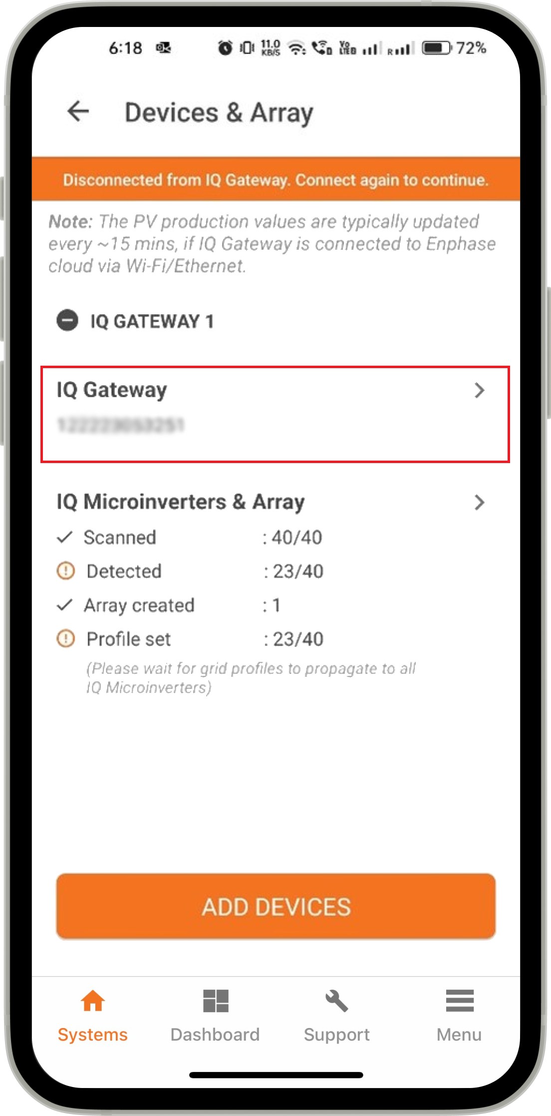 How to check PLC noise level using Enphase Installer App Support Enphase