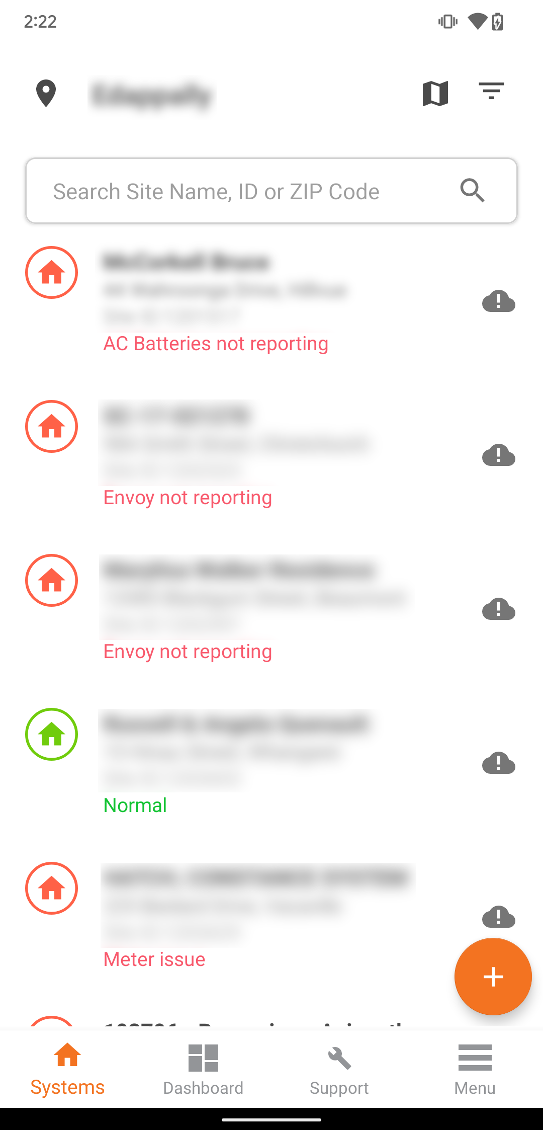 How do I update the Gateway (Envoy) software using the Enphase