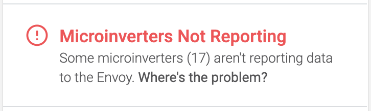 Some of my microinverters aren’t reporting. How do I fix this ...