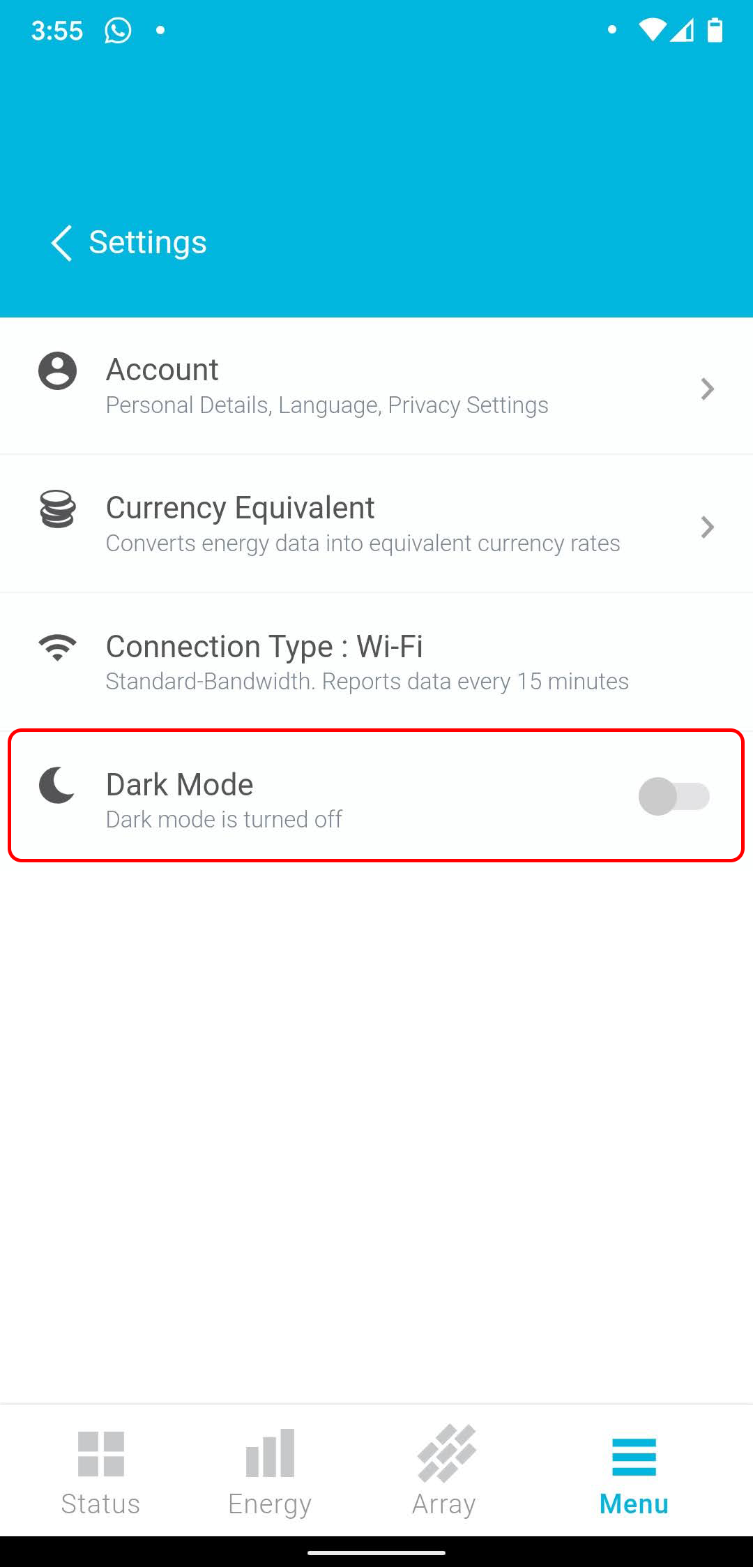 How to enable Dark Mode in the Enphase App Support