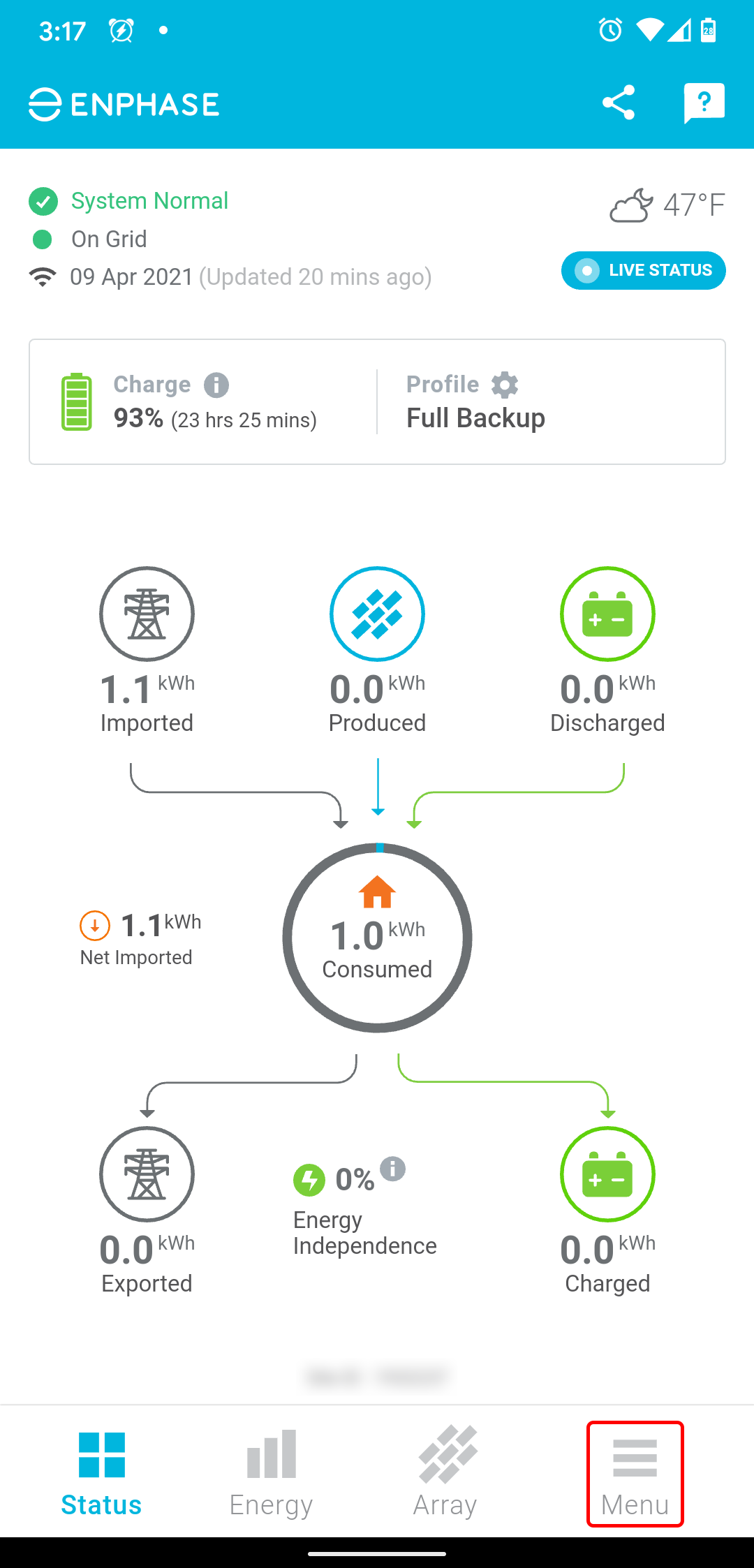 How to find my installer/maintainer contact details for my Enphase