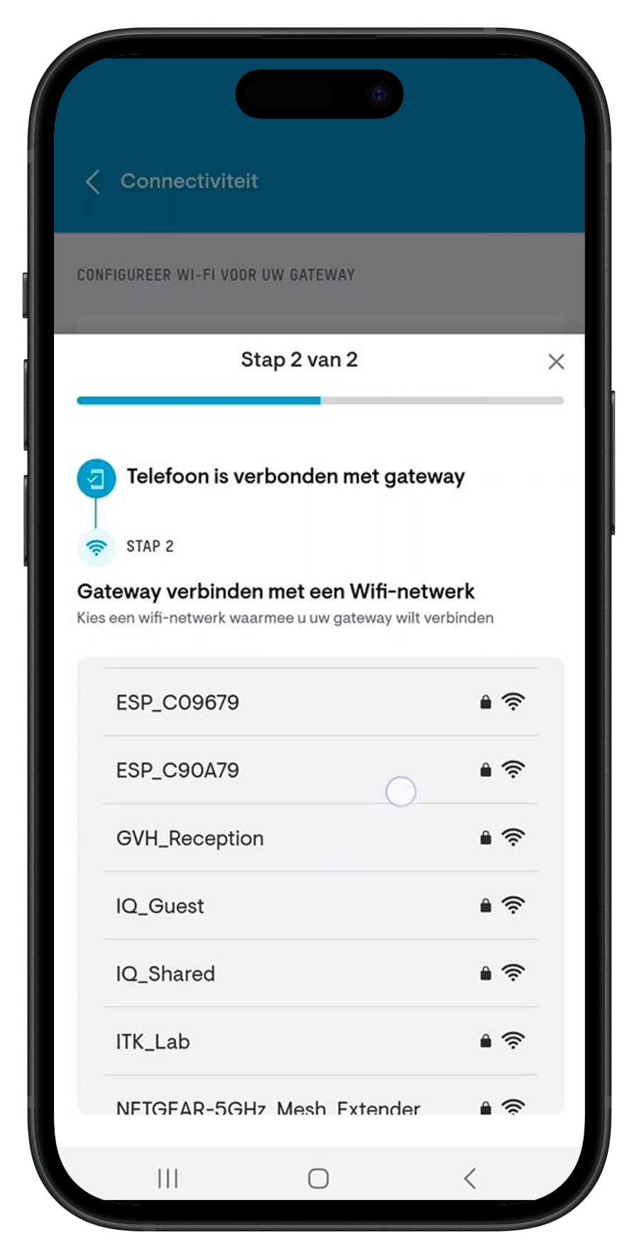 De gateway opnieuw verbinden met wifi via de Enphase App - Support ...