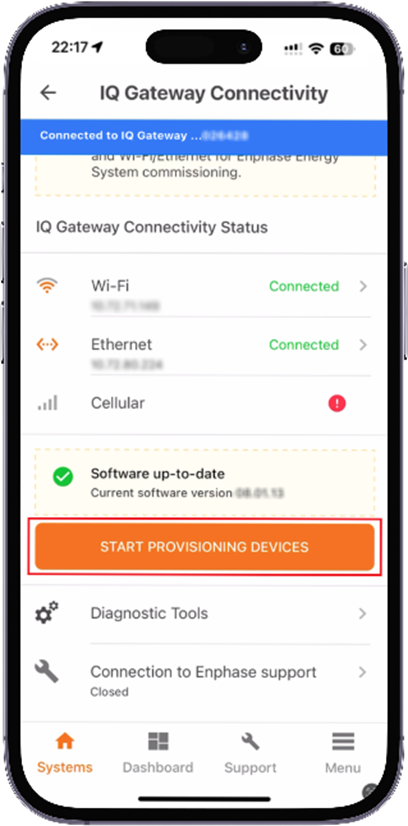 How to provision devices using the Enphase Installer App - Support ...