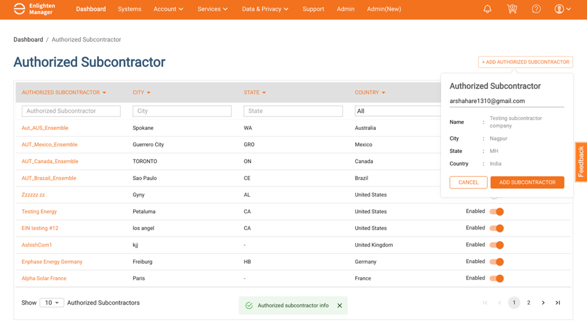 Enphase Installer Portal - Release Notes (22.2.0) - March 30, 2022 ...