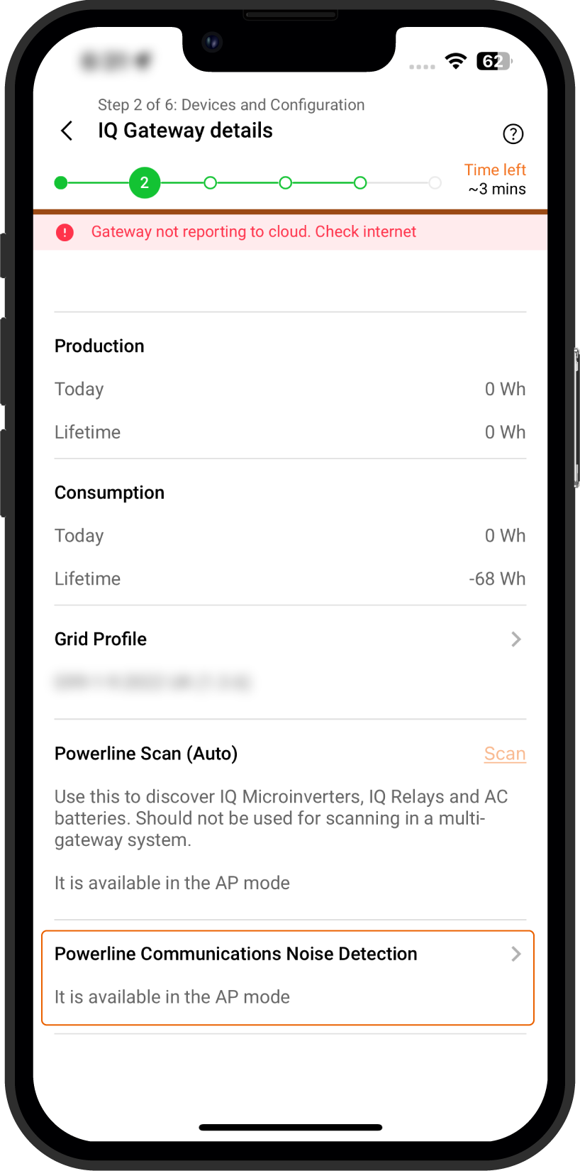 Checking PLC noise levels using the Enphase Installer App - Support ...