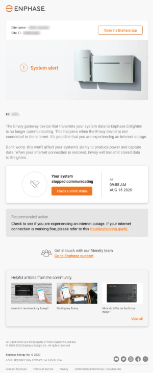 Enphase App - Release notes (21.4.1) - Apr 12, 2021 - Support | Enphase