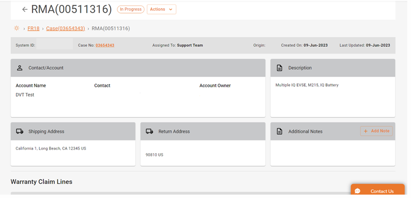 Getting started with the RMA dashboard - Support | Enphase