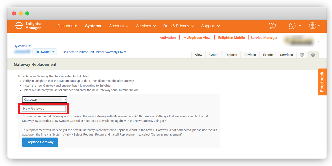 How to replace a gateway using the Enphase Installer Portal - Support ...