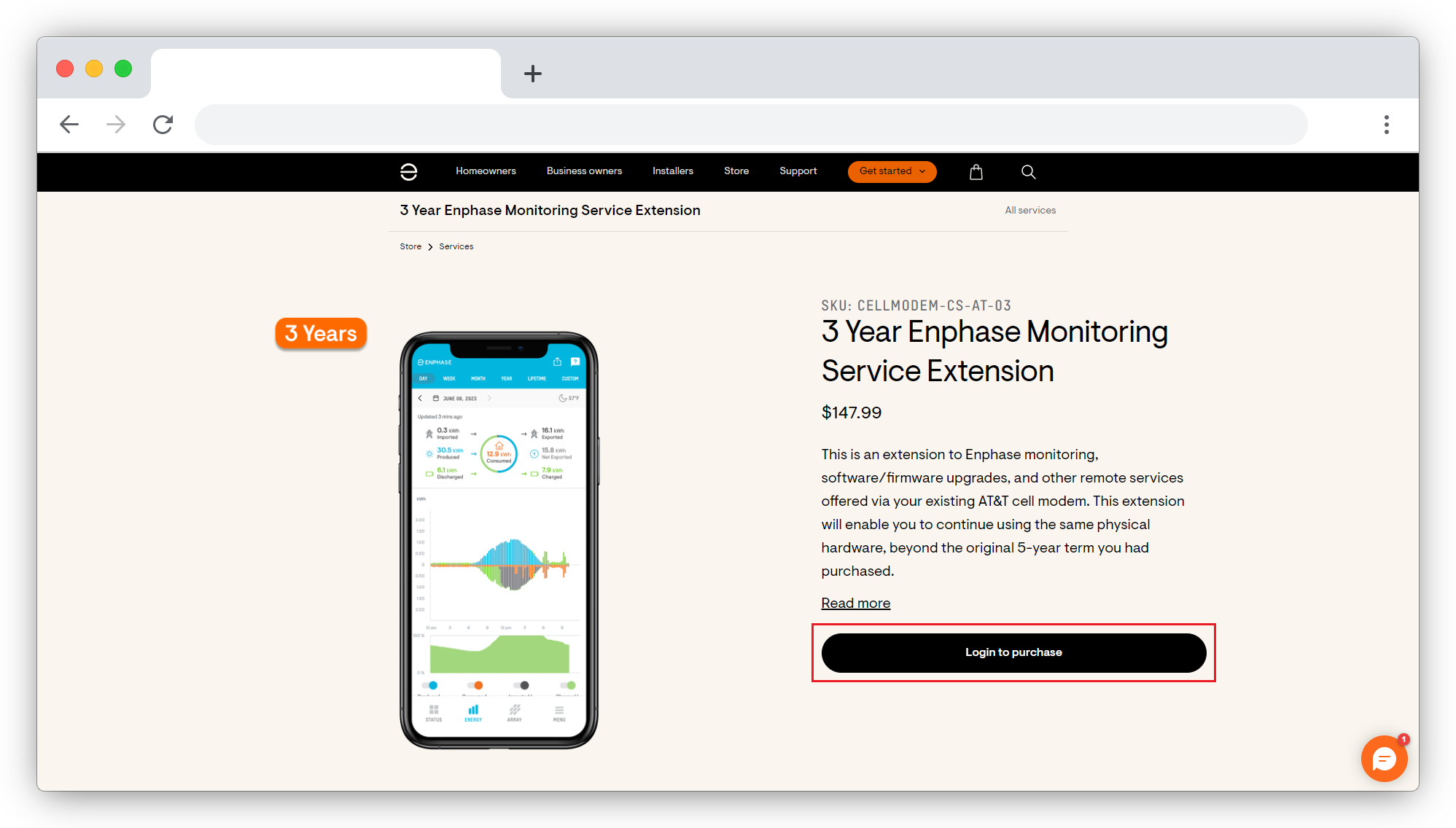 How to extend Enphase Monitoring Services for your AT&T Mobile Connect ...