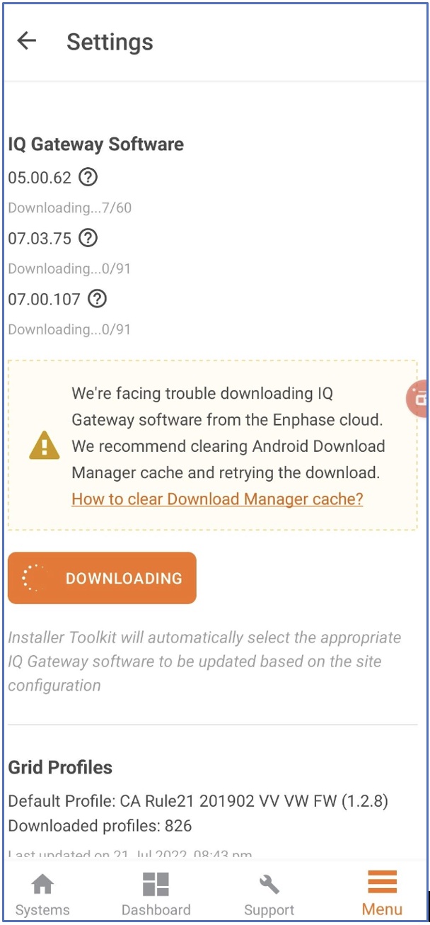 Enphase Installer App Release Note 3.27.0 - Support | Enphase